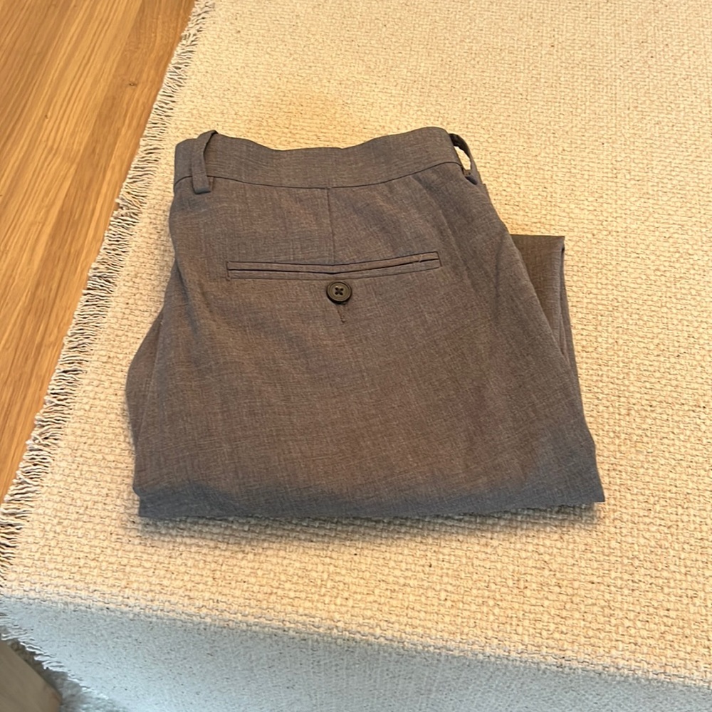 H&M men’s grey slim fit dress pants trousers 31 x 30